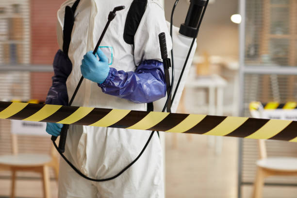 Professional Infectious Disease Decontamination technician working in Exeter, CA